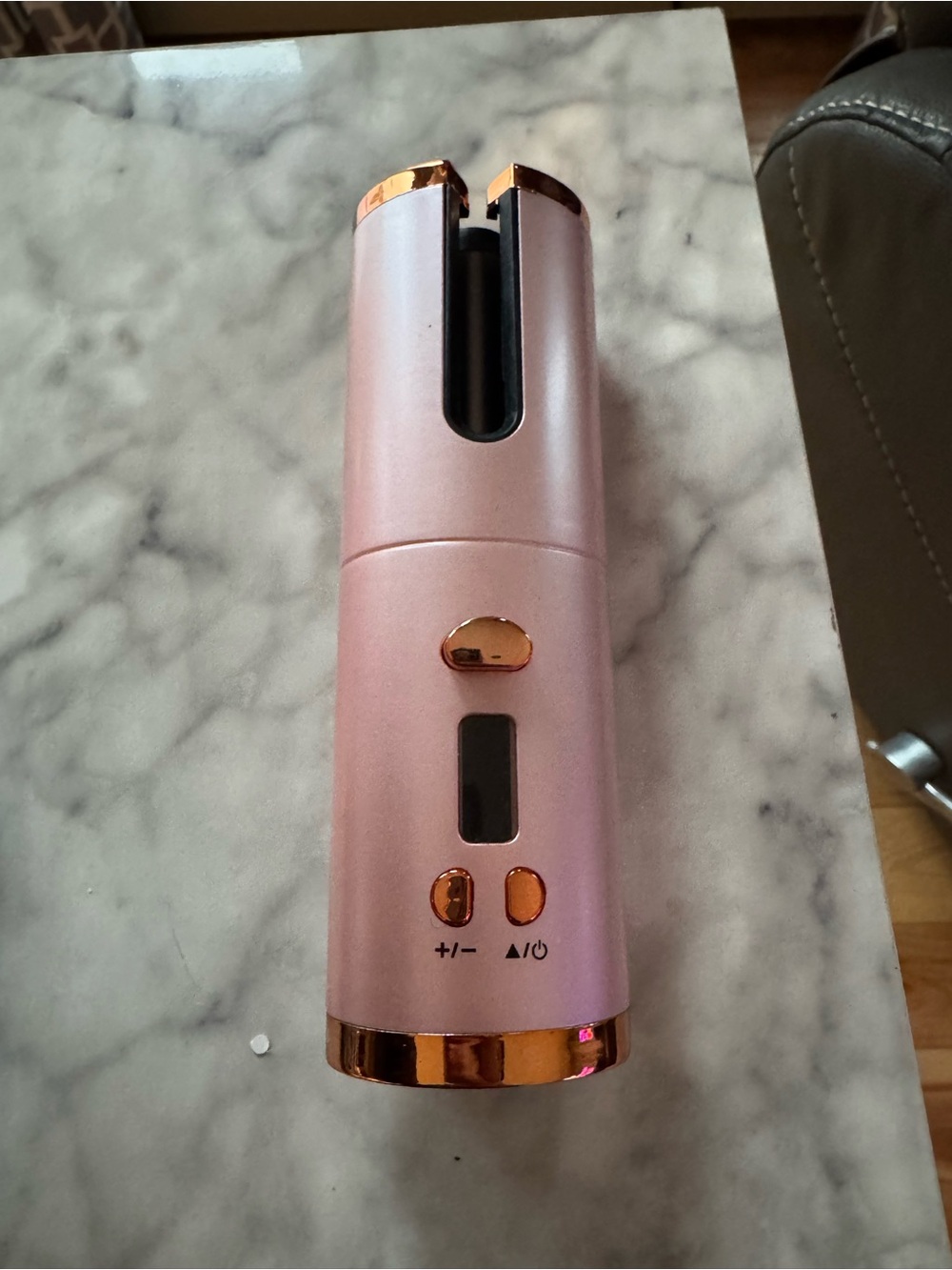 Portable Automatic Hair Curler - Pink